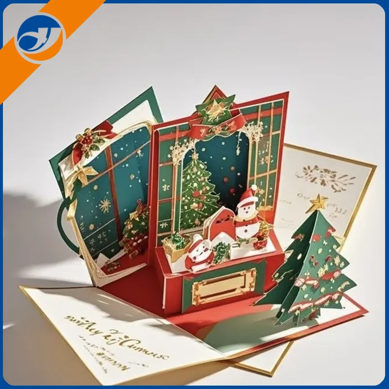 ບັດເຈ້ຍ Christmas 3D